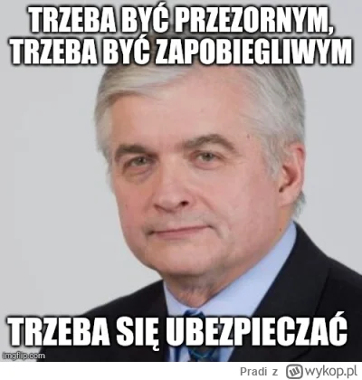 Pradi - Żeby potem nie było zdziwienia i jęczenia o publiczne pieniądze, informuję ju...