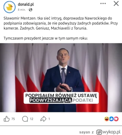 sayan - Dobrze że Nałroki podpisał zobowiązanie u Memcena że nie zgodzi się na żadną ...