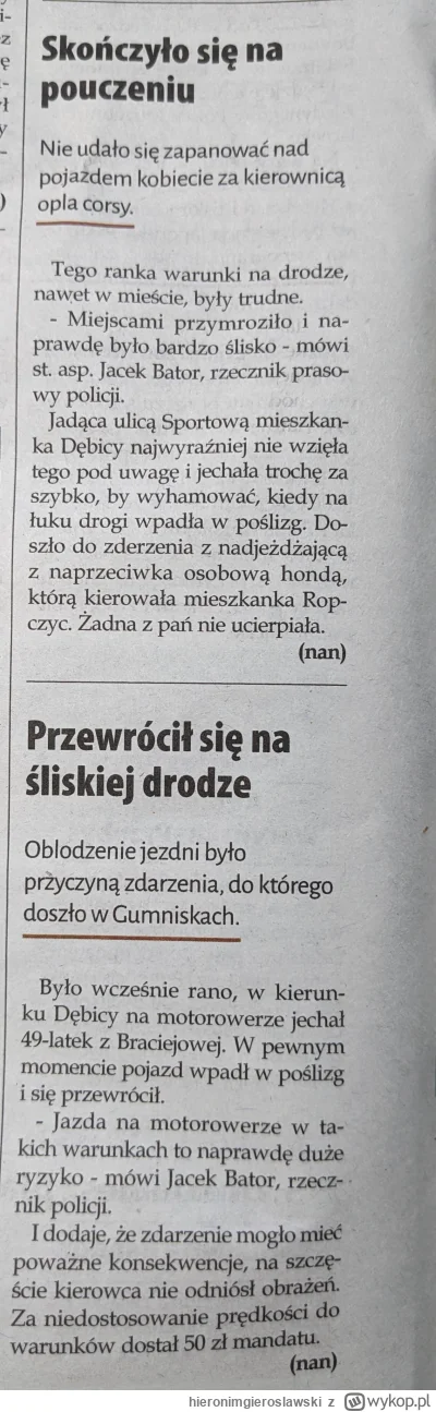 hieronimgieroslawski - Policyjne kuhwy , klasyka. Chłop jedzie do powiatowego do prac...