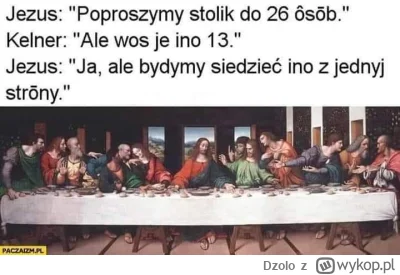 Dzolo - #heheszki #wielkanoc #jezus #restauracja #gwara