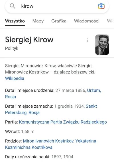 aleksc - >Wpisz Kirow w przeglądarce

@error101: dzieki, już wiem