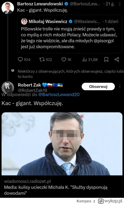 Kempes - #polityka #heheszki #bekazpisu #bekazlewactwa #pis #dobrazmiana #afera

Ależ...