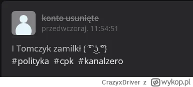 CrazyxDriver - @r.....r: ty też