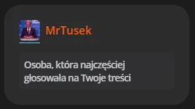 Ghost2 - @MrTusek Dzięki stary, doceniam to 

#gielda #offtopic