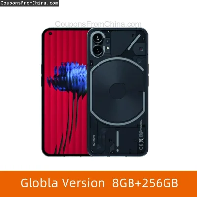 n____S - ❗ Nothing Phone 1 5G Snapdragon 778G+ 8/256GB [EU]
〽️ Cena: 320.29 USD
➡️ Sk...