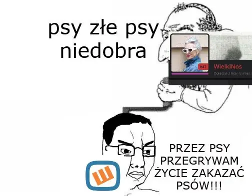 czahrolek98 - Czemu każdy antypsiarz musi zwalać winę na #psy i #psiarze za swoje nie...