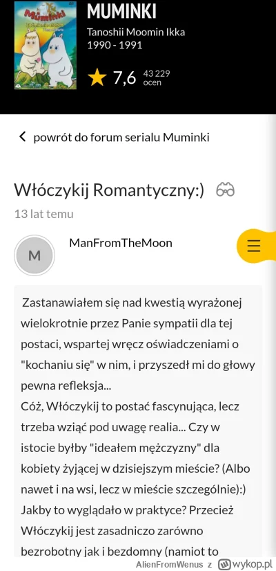 AlienFromWenus - Jak to jest, że różowe marzą o takich facetach, ale gdy takiego spot...