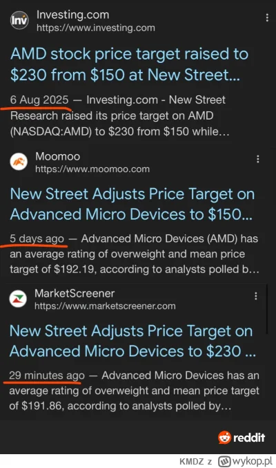 KMDZ - #gielda  #amd Tylko w-------ą człowieka.  Banda decydentów.