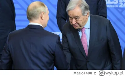 Mario7400 - Szkoda że Guterres nie potrafił być stanowczy wobec Putina.