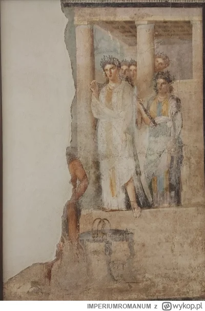 IMPERIUMROMANUM - Fragment rzymskiego fresku ukazującego Ifigenię

Fragment rzymskieg...