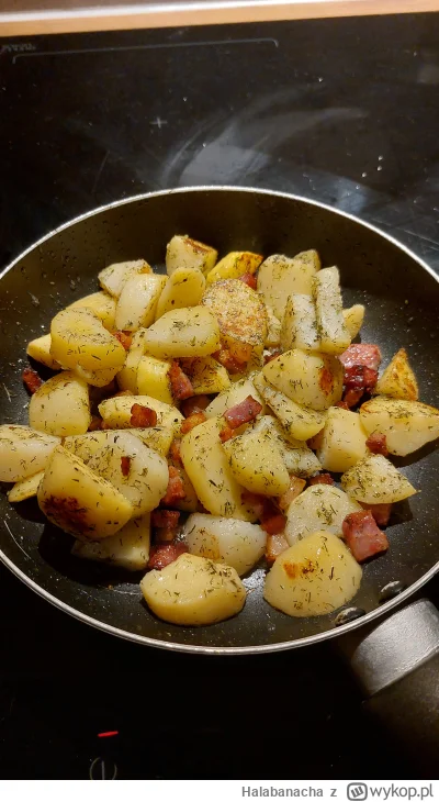 Halabanacha - Niedzielne odgrzewanie ziemniaków z obiadu.
( ͡°( ͡° ͜ʖ( ͡° ͜ʖ ͡°)ʖ ͡°)...