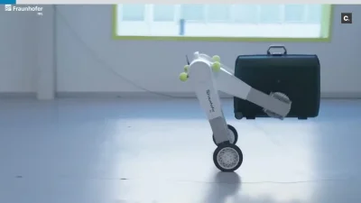 PeterWeiss - Bonus: evoBOT - śmieszny autonomiczny robocik opracowany prez w Fraunhof...