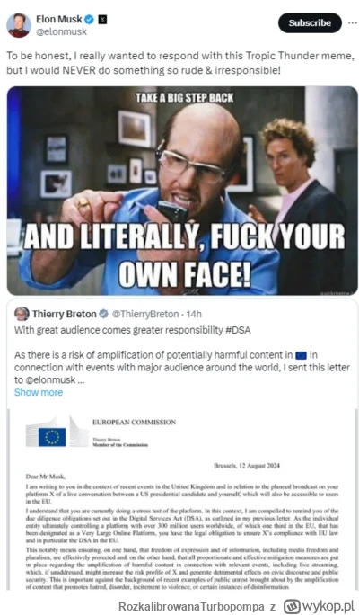 RozkalibrowanaTurbopompa - >obawiam się żeby nie skończył jak jakiś filmowy zły chara...