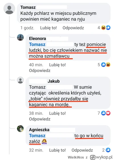 WielkiNos - Dla psiarzy człowiek nie jest człowiekiem jeśli używa słowa "ryj" na pysk...