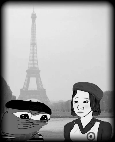 qoop - Le véritable amour ne tolère pas le caoutchouc

#przegryw #apu #apustaja #pepe