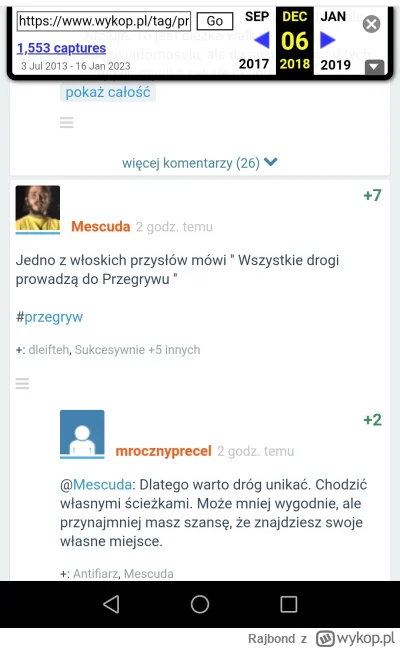 Rajbond - Chłop sobie przez web archiwe złote czasy tagu przegląda ehh #nostalgia
#pr...