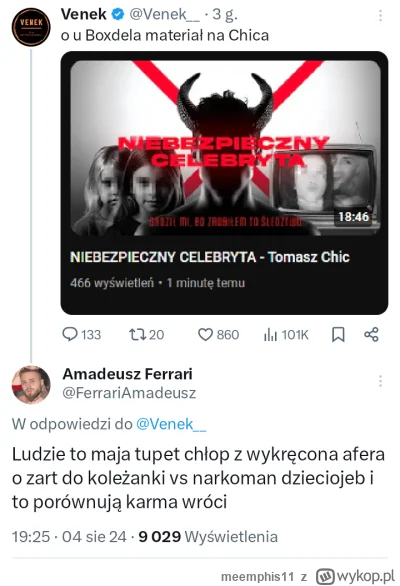 meemphis11 - #famemma 

O proszę, nawet nie wiedziałem, że farmazeusz tak broni porno...