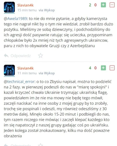 C.....s - Relacja wykopka @Slavian4k z miejsca pobicia Polaków przez "braci"|

A to d...