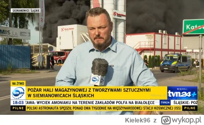 Kielek96 - Co tu sie dzieje? Co chwila jakieś pożary hal u nas 
#polska #j--------e #...