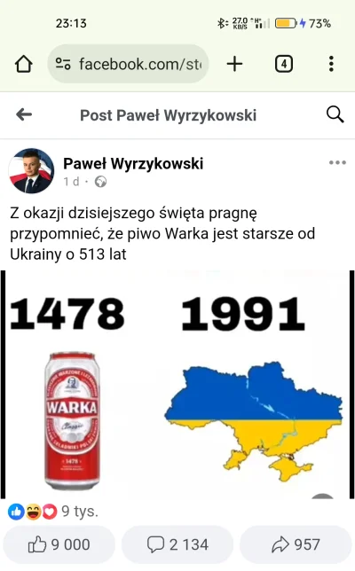 KwadratF1 - @3x32: O widzę, że kolega historii uczył się z konfederuskich profili ( ͡...