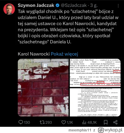 meemphis11 - Kłopoty, kłopoty Nawrockiego 
Ale Jadczak gotuje od samego rana
Stanowsk...