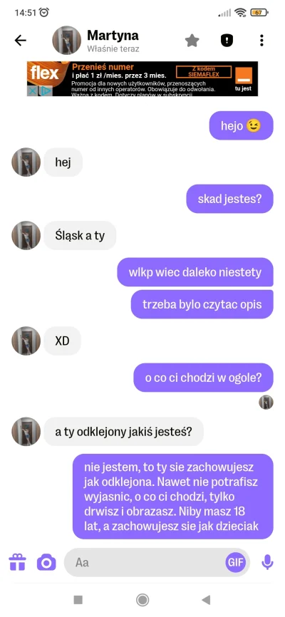 qba2004 - To Yubo to jakiś koszmar. Laski nie dosyć, że nie odpisują na wiadomości (a...