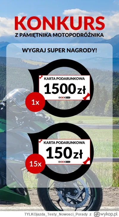 TYLKOjazdaTestyNowosci_Porady - #motocykle Motomirki i Motomirabelki, konkurs mamy. P...