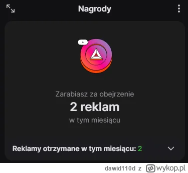 dawid110d - Te nagrody w brave to jakiś scam czy warte uwagi?

#brave #przegladarki