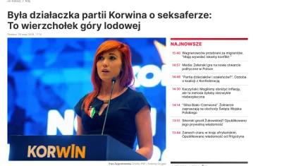 Neobychno - Ewa Zajączkowska wraca do Konfederatów. Przy 15% w sondażach to nawet ta ...