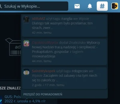 sorek - TAGI WRÓCIŁY

W końcu można normalnie z wykopu korzystać!

#wykop #ciekawostk...