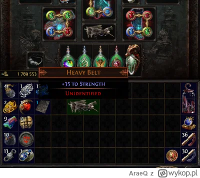 AraeQ - #pathofexile człowiek sobie na koniec przygody z ligą robi resztę challenge'y...