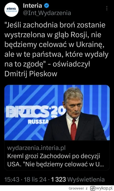 Grooveer - #ukraina #wojna #rosja #polityka #usa #nato