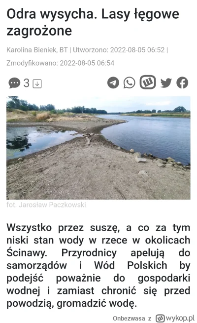 Onbezwasa - #wroclaw 
https://www.radiowroclaw.pl/articles/view/122141/Odra-wysycha-L...