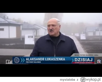 mystaloba - Łukaszenka cieszy się, że wybory w Polsce wygrało PO razem z lewactwem (k...