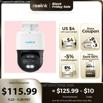 n____S - ❗ Reolink Trackmix 4K Camera [EU]
〽️ Cena: 142.03 USD (dotąd najniższa w his...