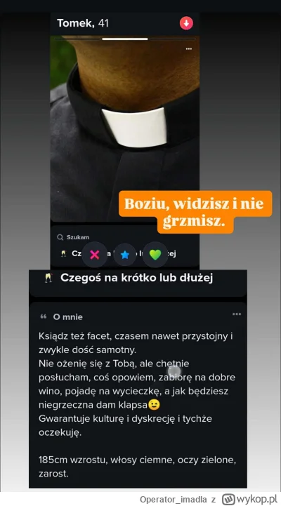 Operator_imadla - Ciekawe czy ustawił wiek poszukiwanej dziewczyny na 6-12 lat #tinde...