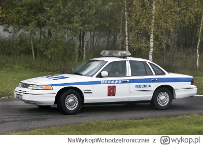 NaWykopWchodzeIronicznie - >a na parkingu stoi Ford Crown Victoria w barwach NYPD

@t...