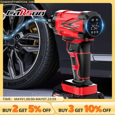 n____S - ❗ Carsun Electric Portable Air Pump 12V 150PSI
〽️ Cena: 27.44 USD
➡️ Sklep: ...