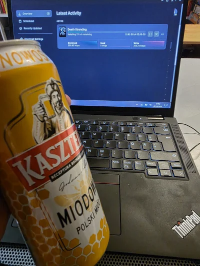 Puchacz93 - #przegryw dziś huop testuje kasztelana miodowego I wraca do death strandi...