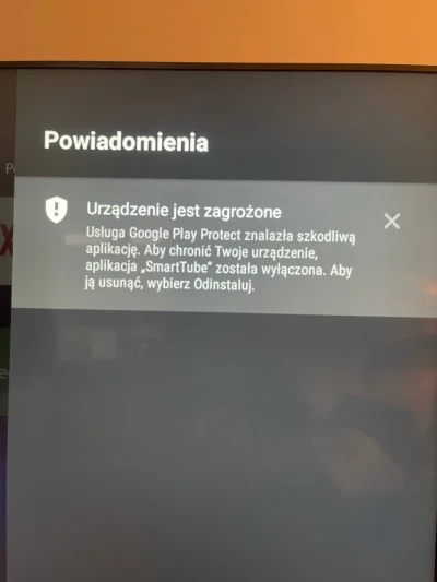 elemylinkiniebieskie - siema, dzis taki komunikat i zniknela ikona #smarttube na #and...