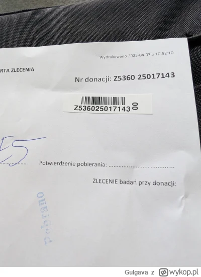 Gulgava - 176 170 - 1 000 = 175 170
Data donacji - 07.04.2025
Rodzaj donacji - płytki...