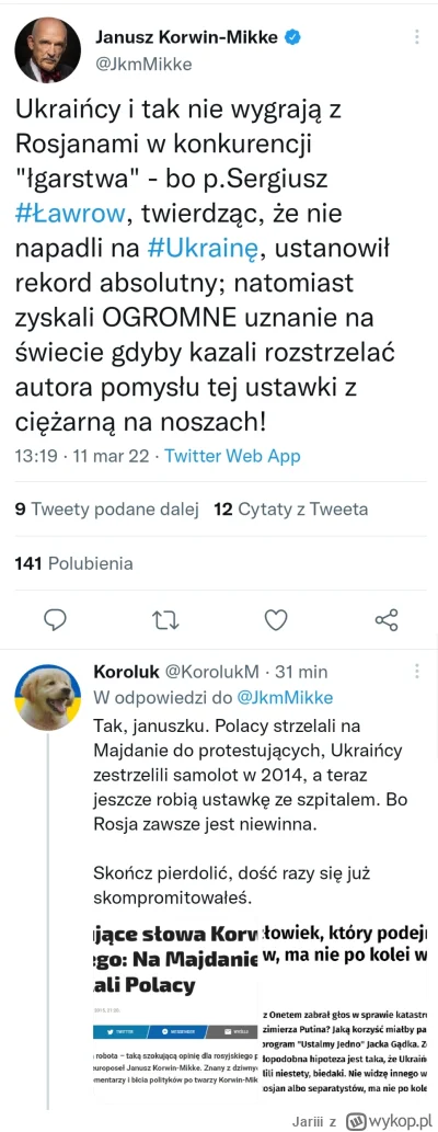 Jariii - @BayzedMan: Telegram to źródło wiedzy oświeconego konserwatysty. Nawet Korwi...