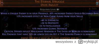 weezyxboss - Pierwszy taki drop warte coś? #pathofexile