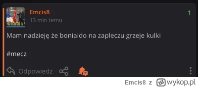 Emcis8 - Zibi top 

#mecz