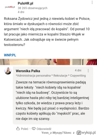 Yenn_z-Wyspy7Slonc - Zrzut z LinkedIn, wpis aktualny, można komentować (może bym skom...