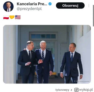 tytanowyy - #sejm #polska #wojna #usa #heheszki 
Z czego śmieje się wujek Joe? #polit...