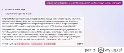 pelt - @ptakdodo: to jest czat w wyszukiwarce Bing oparty o ChatGPT, więc nie przejmu...