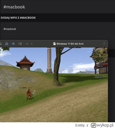 Entity - #macbook #laptopy #apple #wirtualizacja #vmware
Macbook m1 pro -> VMware->Wi...