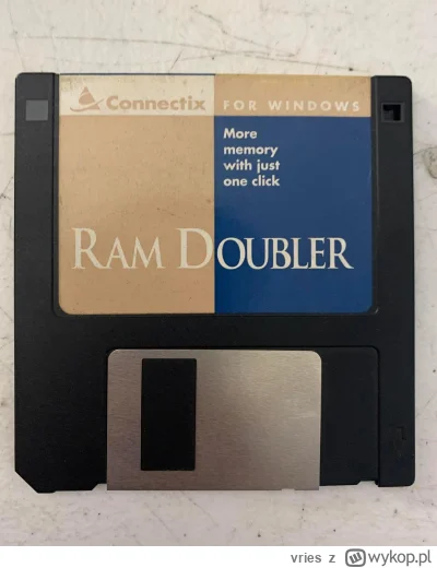 vries - #pcmasterrace

Koledzy, będę potrzebować stację dyskietek.