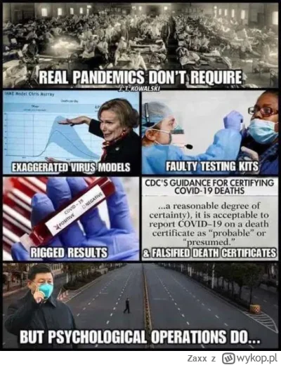 Zaxx - @motomood: Właśnie przez takich covidowych szurów jak ty, powtórzenie takiej a...